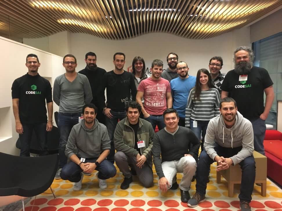 asistentes al curso abierto de TDD en Barcelona